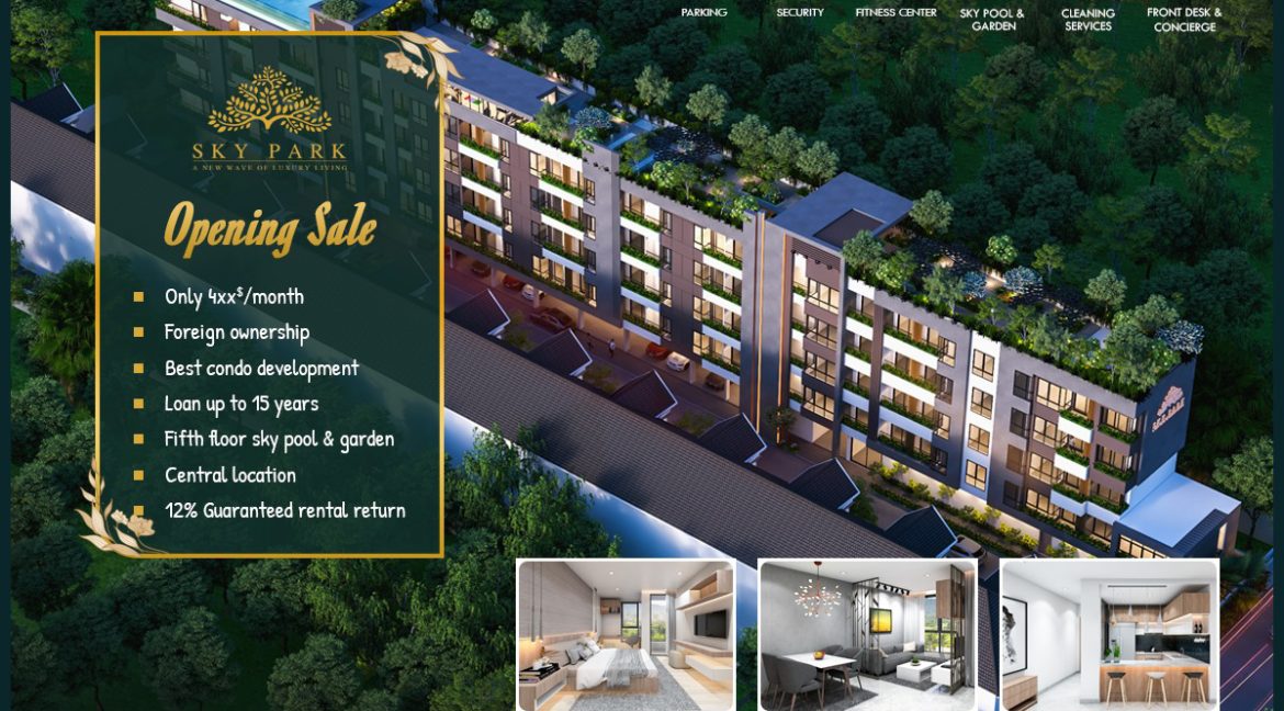 Luxury Sky Park Condominium for Sale in Siem Reap (2)