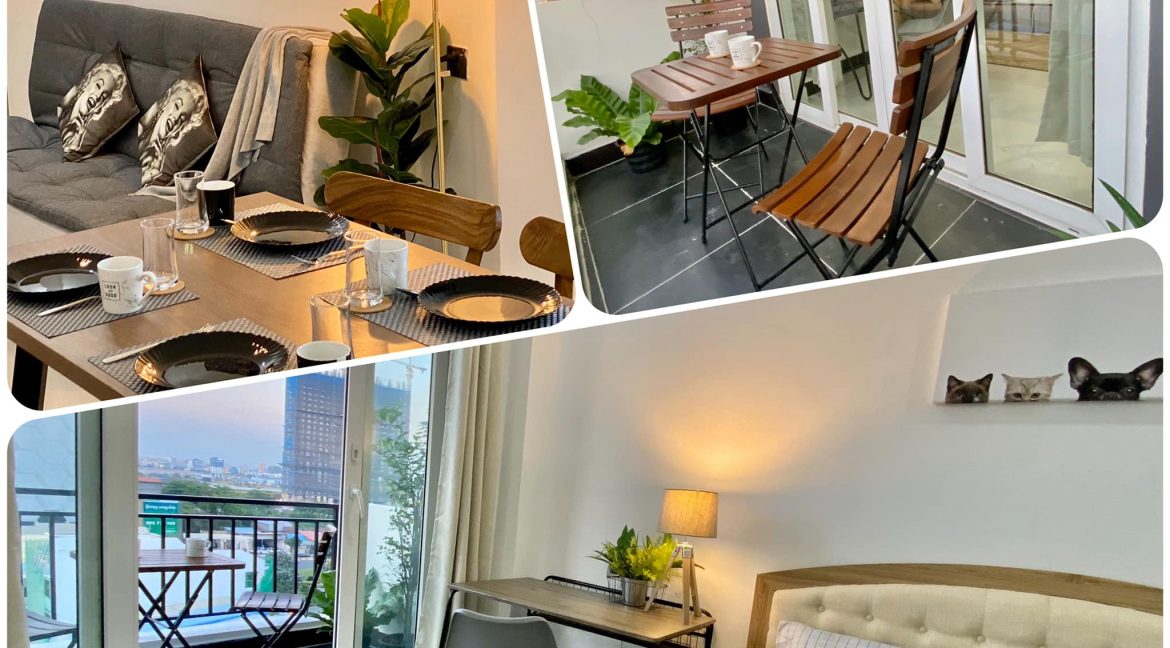 One Studio Modern Apartment for rent in Tuol Kork (3)