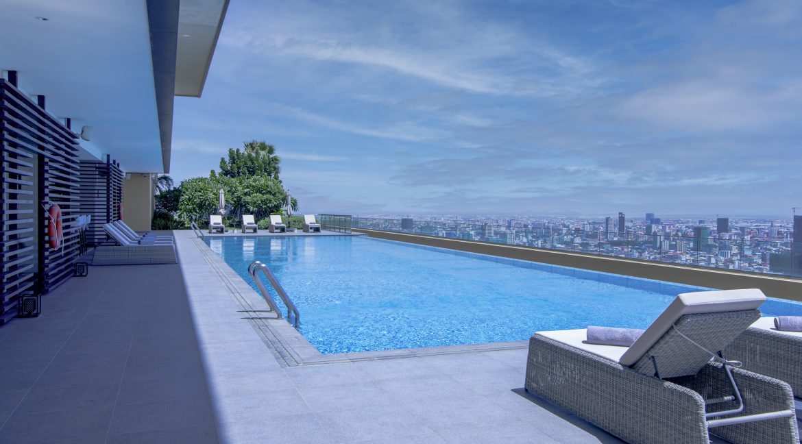 The magnificent villa in the sky for rent near Olympia Stadium (3)