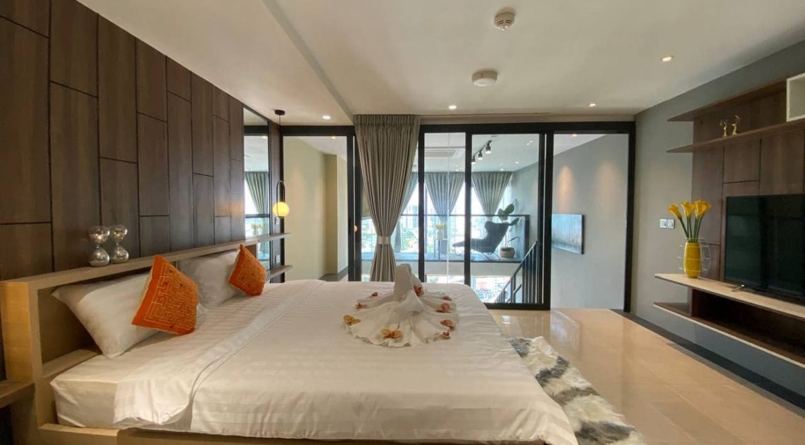 Modern Lifestyle 1 Bedroom Duplex Condominium for Sale in front of AEON Mall 1, Tonle Bassac (2)