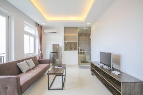 Modern One Bedroom Service Apartment for Rent near TK Avenue (1)