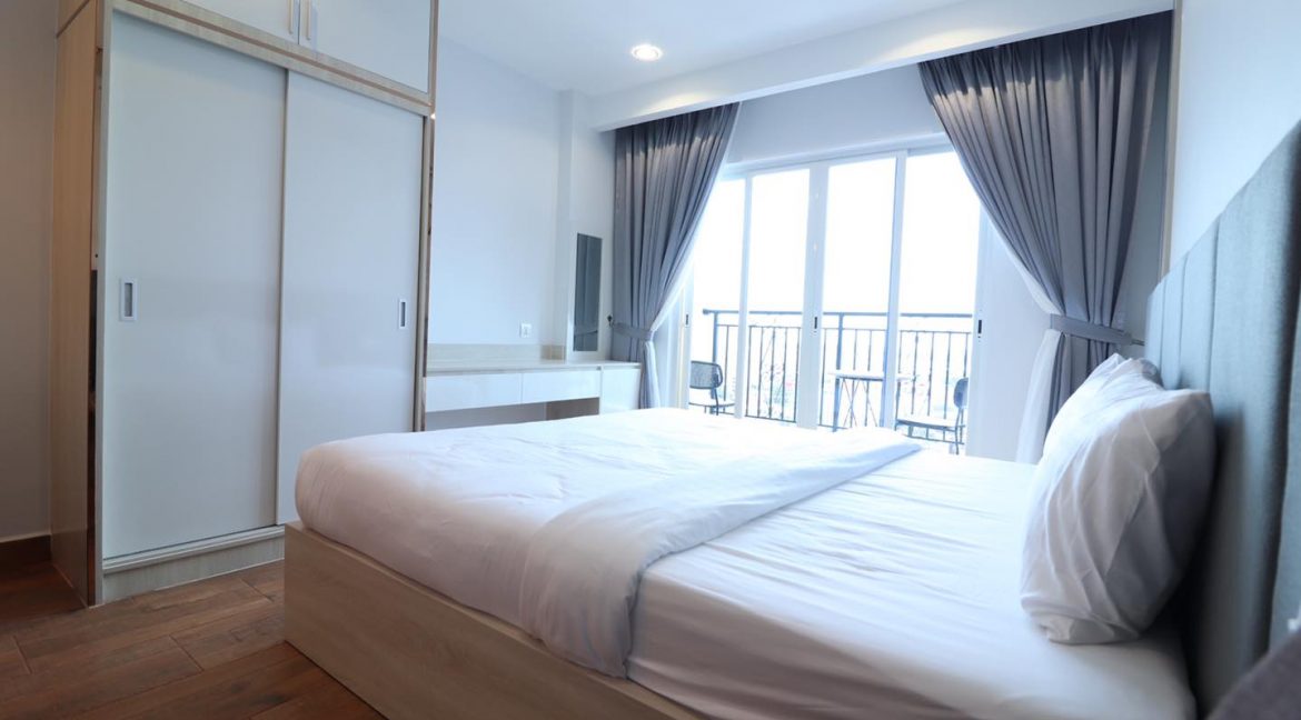 One Bedroom Apartment with refreshing looks and better view of the city in Boeung Trabek (1)