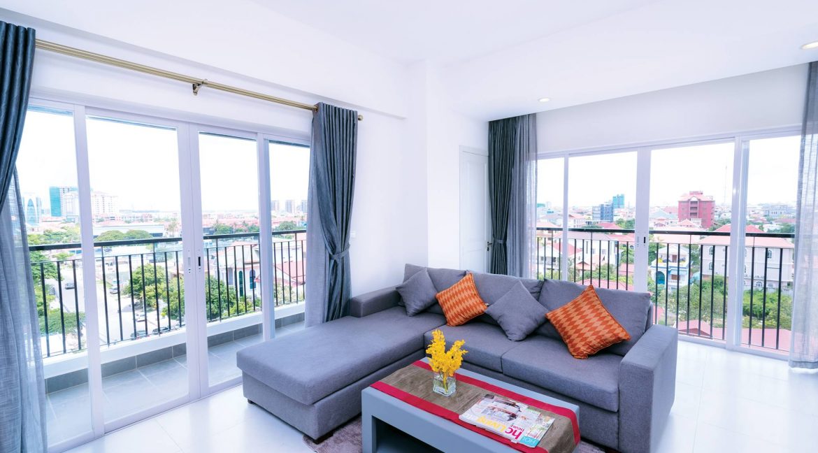 Special Offer 1 Bedroom Apartment for rent access with rooftop swimming pool and gym in TK area (4)