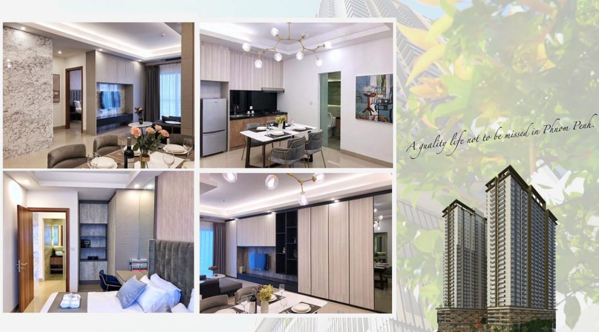 Brand New Luxury One Bedroom Condo for Sale near TK Avenue in Tuol Songke (9)