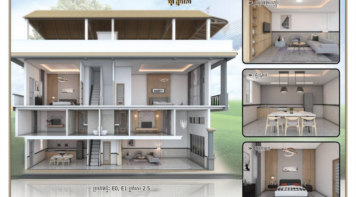 Modern House For Sale With Best Location in Dangkor (3)