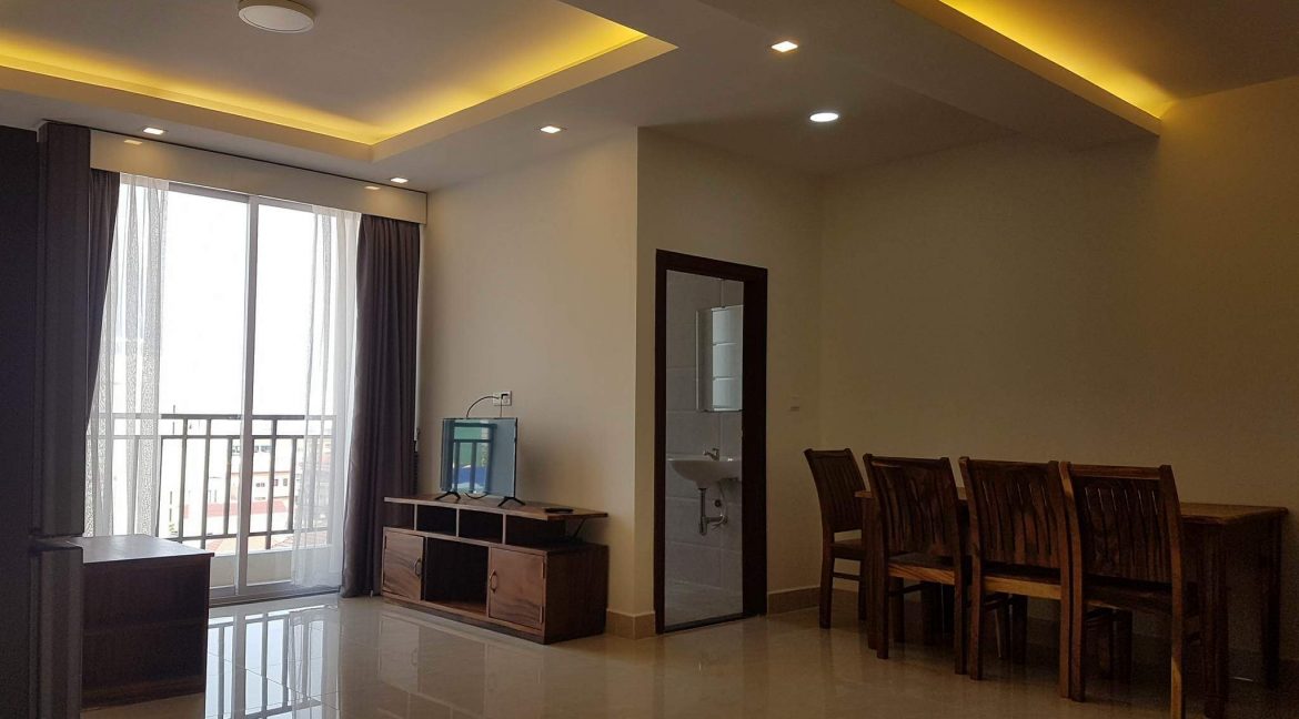 Furnished 2 Bsdrooms Service Apartment for Rent In Chamkar Mon (7)